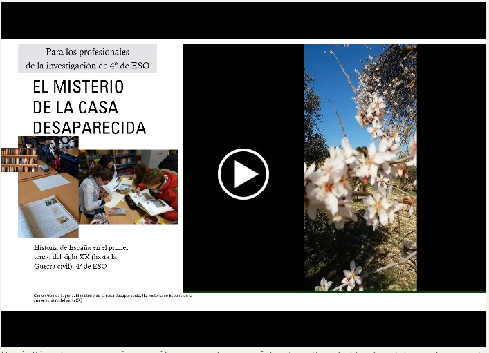 Vídeo de presentación de la UD «La casa desaparecida»